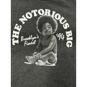 Notorious B.I.G. Baby Graphic Tee Brooklyn Finest 12M Toddler Shirt Streetwear